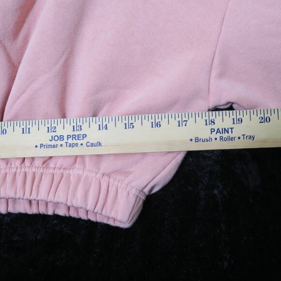 Long Sleeve Crop Top V neck athleisure activewear look SOFT Sz S BBJ Los Angeles - Picture 10 of 14